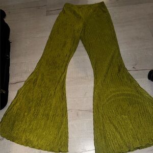 Wild Fable Olive Green Flare Pants